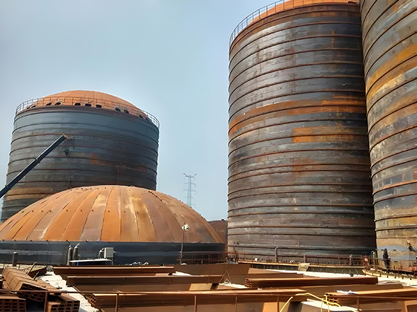 金秀焦粉钢板仓